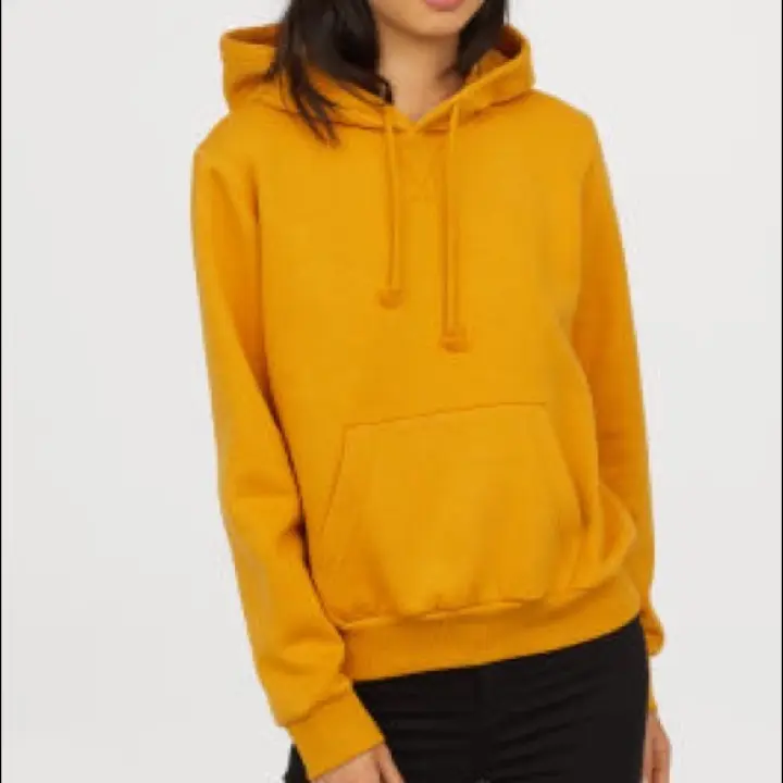 mustard hoodie
