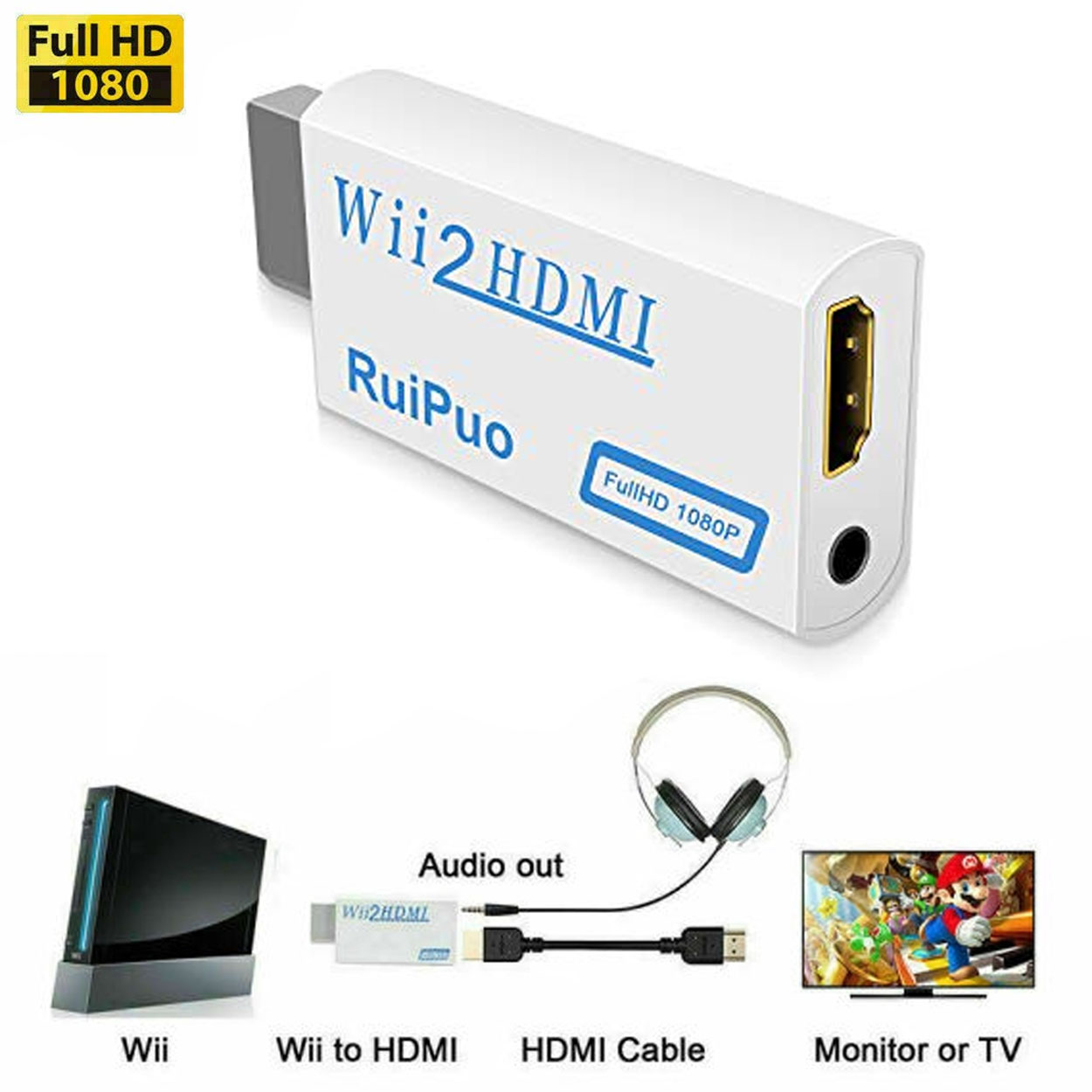 hdmi on wii