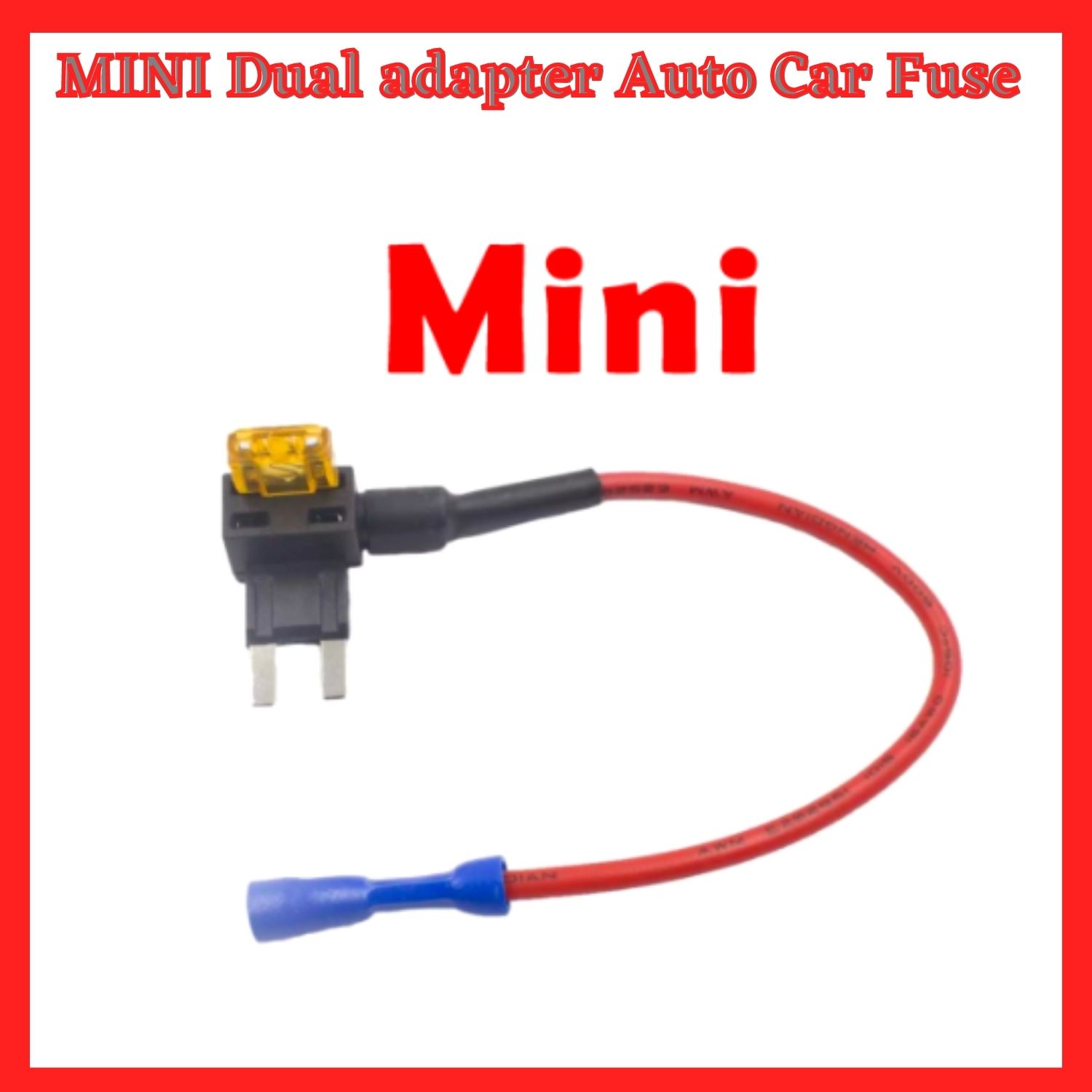 Auto Car Add a Circuit/ Add a Fuse Mini Low Profile ATM TAP Fuse Holder Automotive 