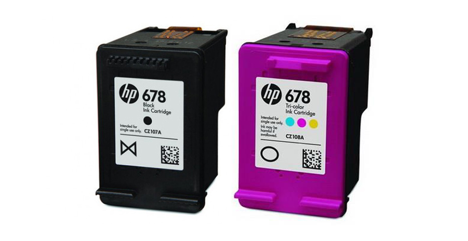 hp inkjet printer cartridge 678