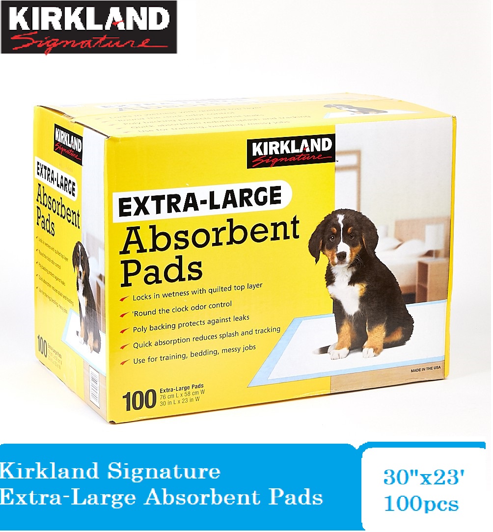 Kirkland Signature ExtraLarge Absorbent Pads 30" x 23" 100s Lazada PH