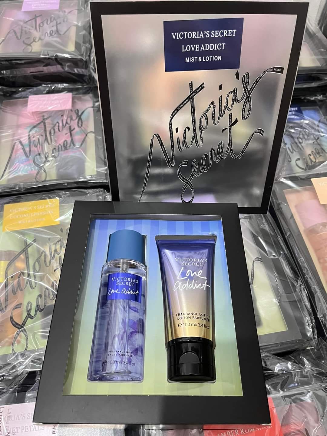 In Set LOVE ADDICT Victoria's Secret Perfume Lotion