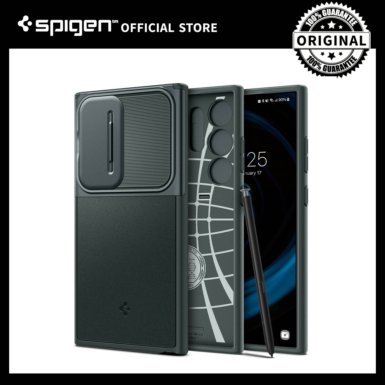 Spigen Galaxy S25 Ultra / Galaxy S24 Ultra Case Optik Armor | Lazada PH