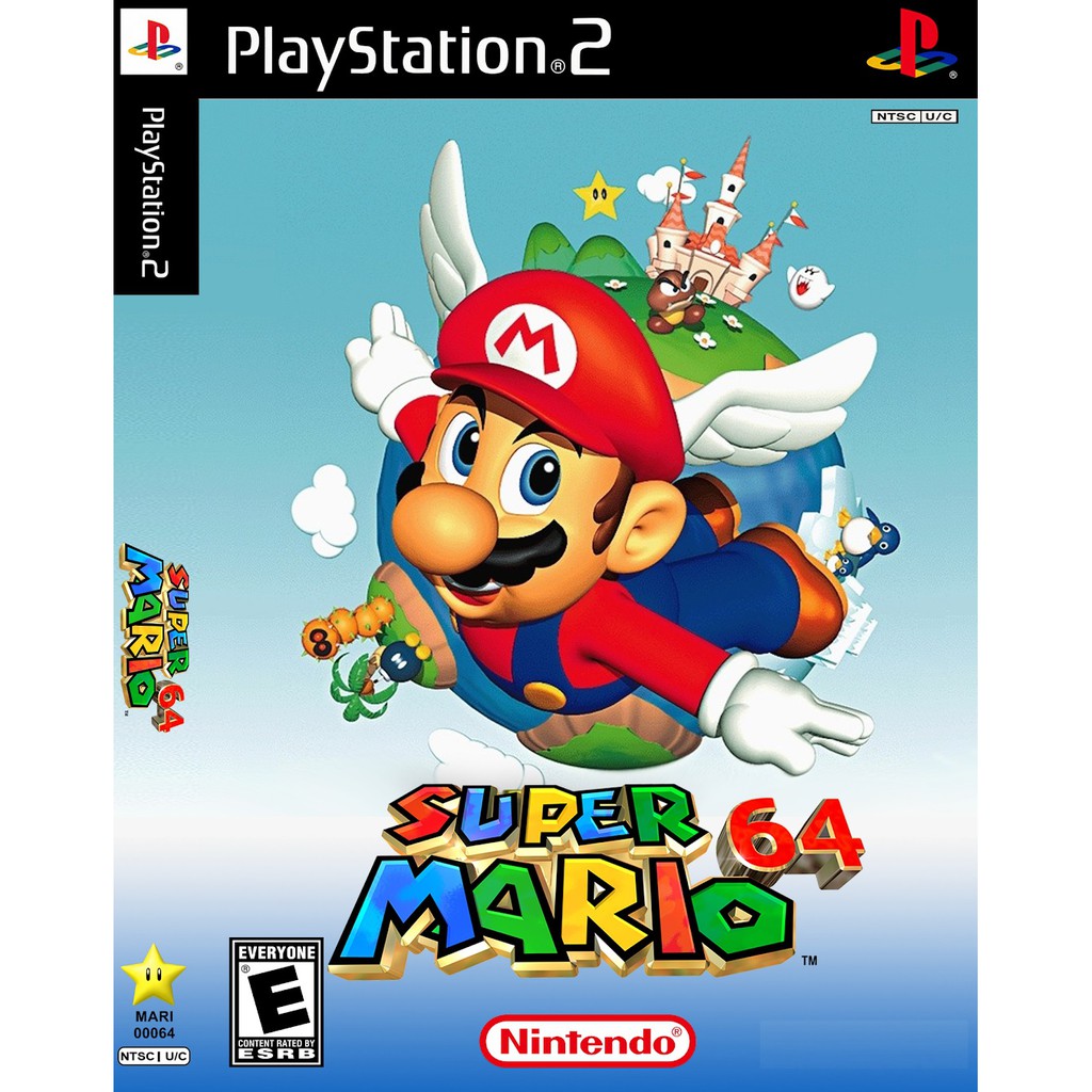 ☼PS2 | Super Mario 64 | PS2 Games | Playstation 2 | PS2 Mario game ...