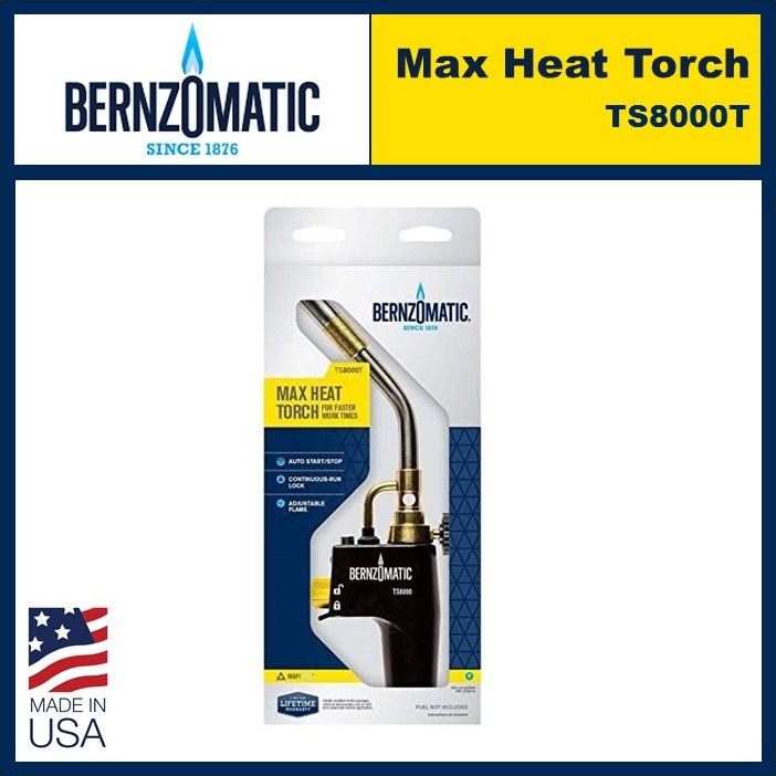 High Intensity Trigger Start Torch Bernzomatic TS8000 Renewed 