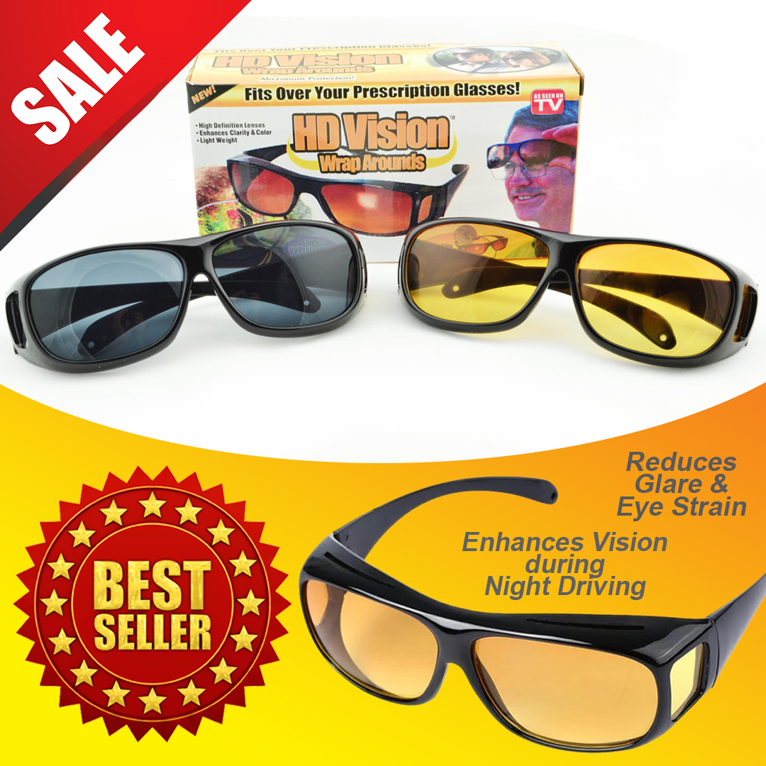 Night Sight Night Driving Over Glasses Uv Wind Protection, 43% OFF