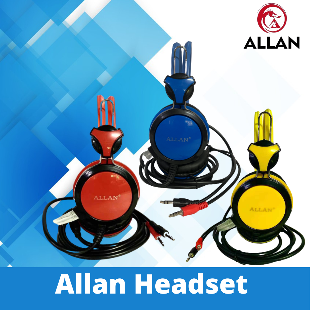 Allan Heavy Duty Gaming Headset With Mic New Style/DJ/Gaming headset