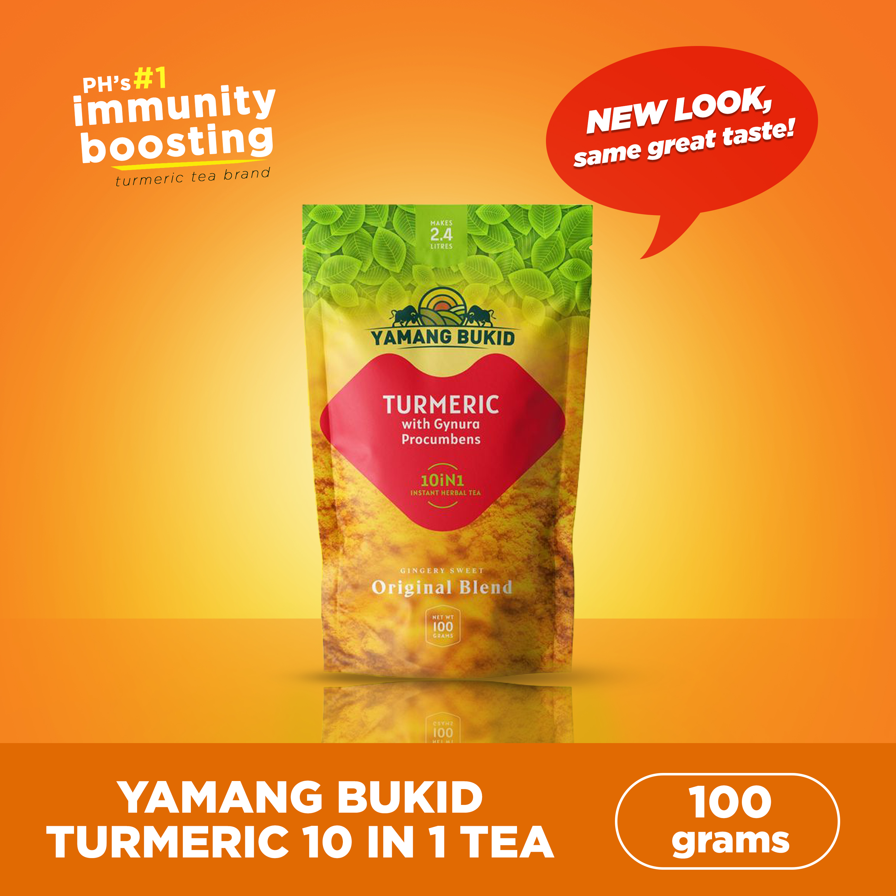 Yamang Bukid 10 in 1 Turmeric Tea 100g Lazada PH
