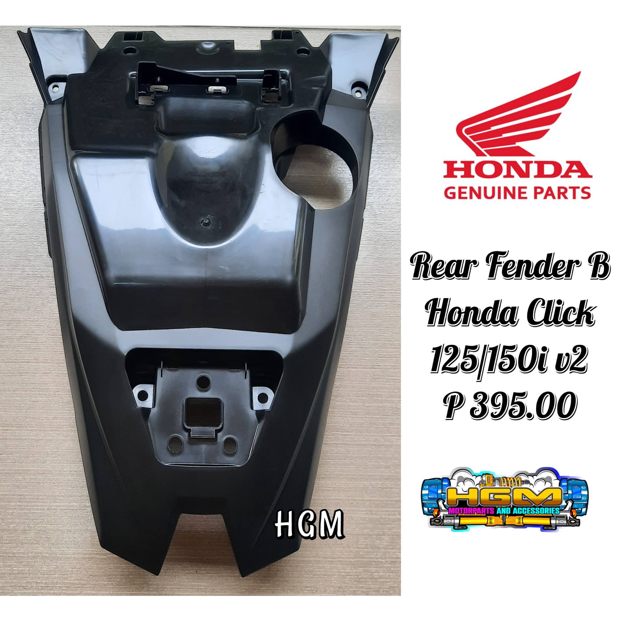 Click Rear Fender Full REAR FENDER B HONDA CLICK 125/ 150i V2 (80101-K59-A70) | Lazada PH