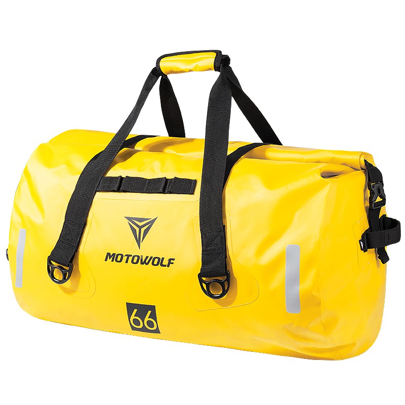 MOTOWOLF Waterproof Travel Sport Gym Duffel Bag for Motorcycle 40L/66L