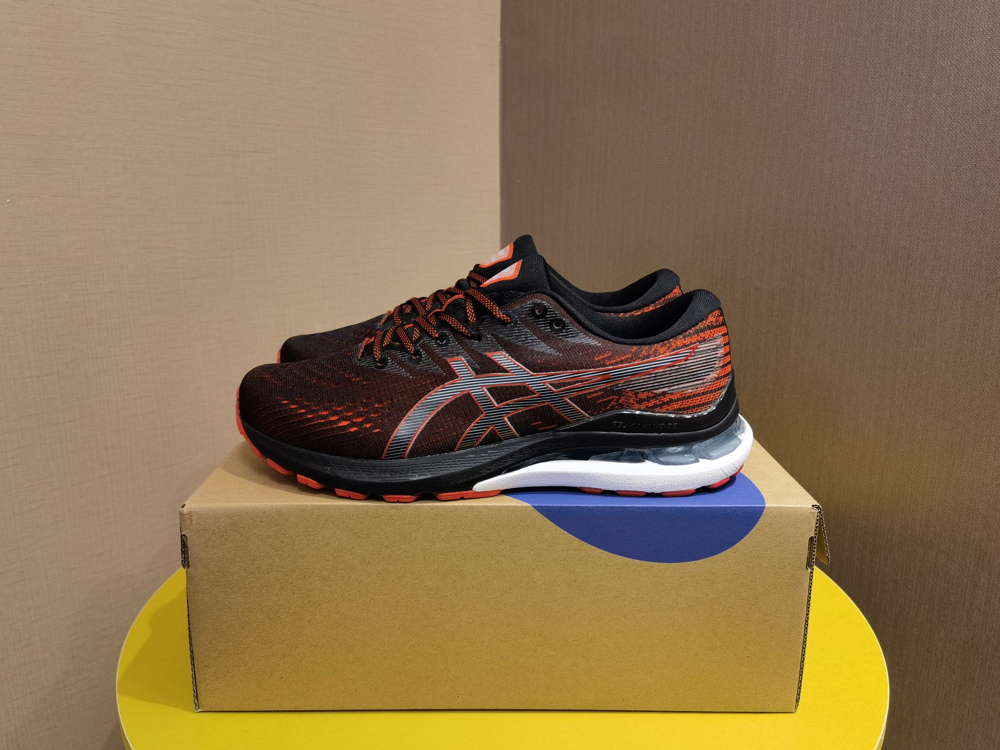 Asics GELKayano 28th generation athleisure mesh breathable running