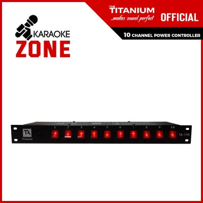 【Cash sa paghahatid】 Titanium Audio Power Switch TA110 10 Channel Power Controller