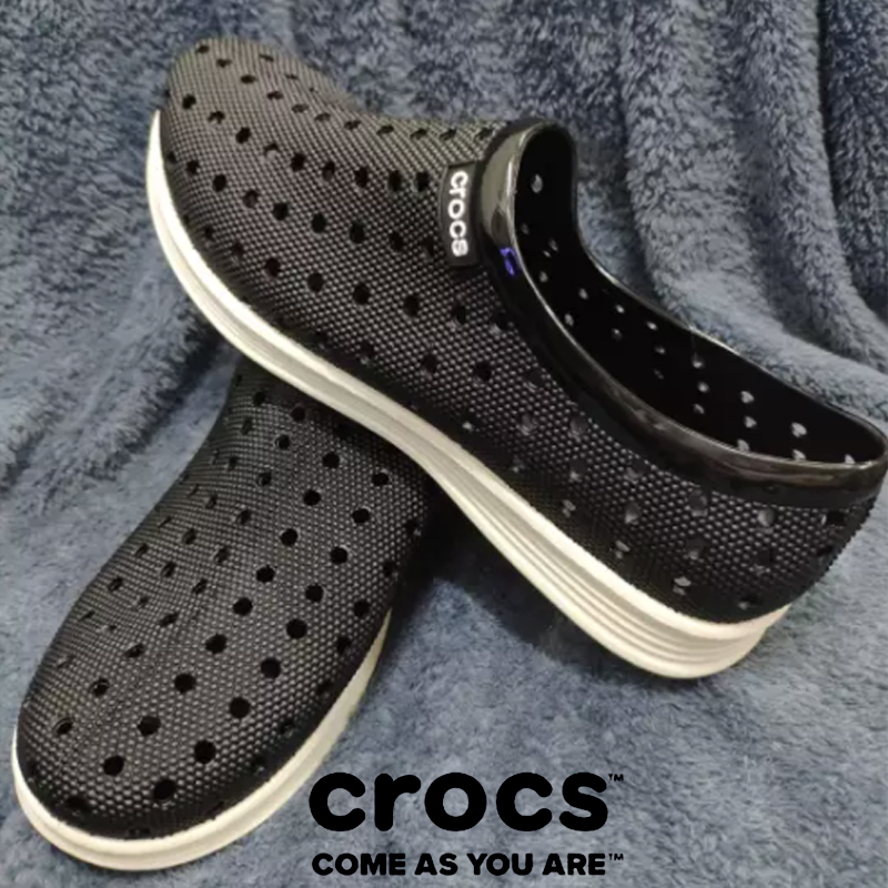 Men's fashion breathable soft sole sports shoes rubber shoes (40-45)#crocs- like | Lazada PH