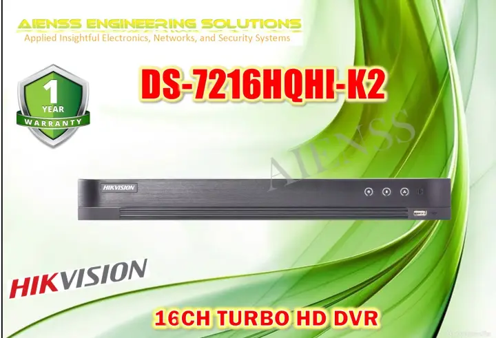 Ds 7216hqhi K2 Turbo Hd Dvr 16ch Hikvision Lazada Ph