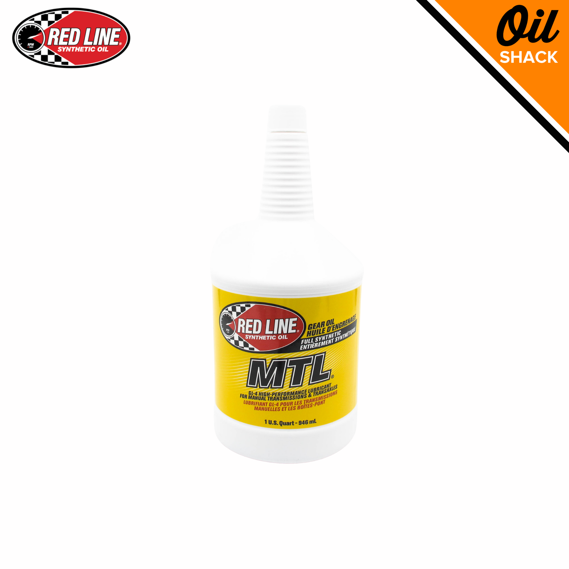 RED LINE MTL Full Synthetic Manual Transmission Gear Oil 75w-80