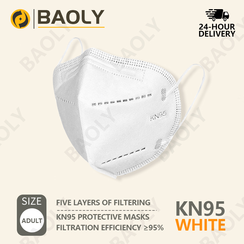 100PCS KN95 FaceMask 5ply Washable for Adult Protective Kn95 Medical Grade Mask Original 50Pcs