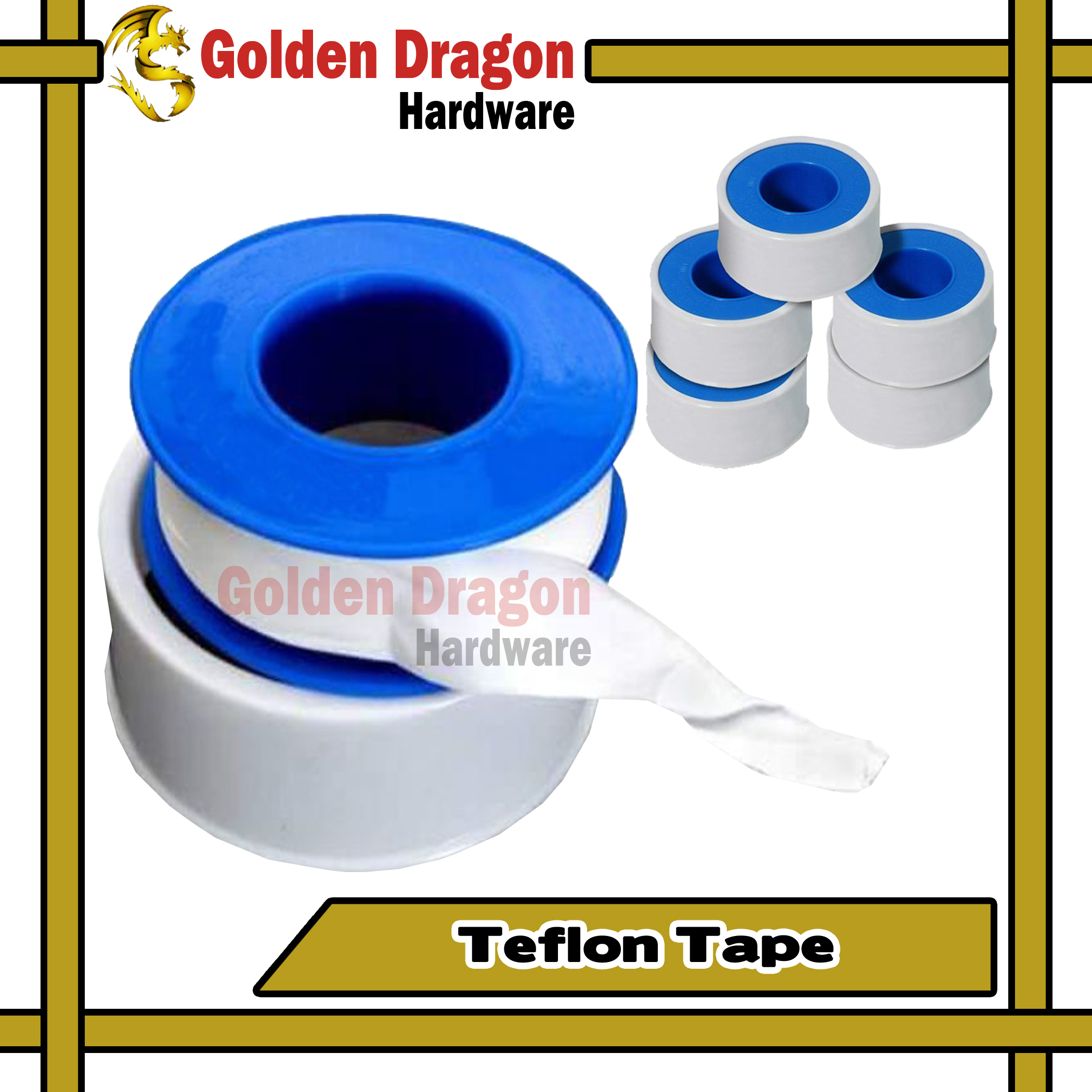 TEFLON TAPE for faucet 1/2 , 3/4 , 1 Lazada PH