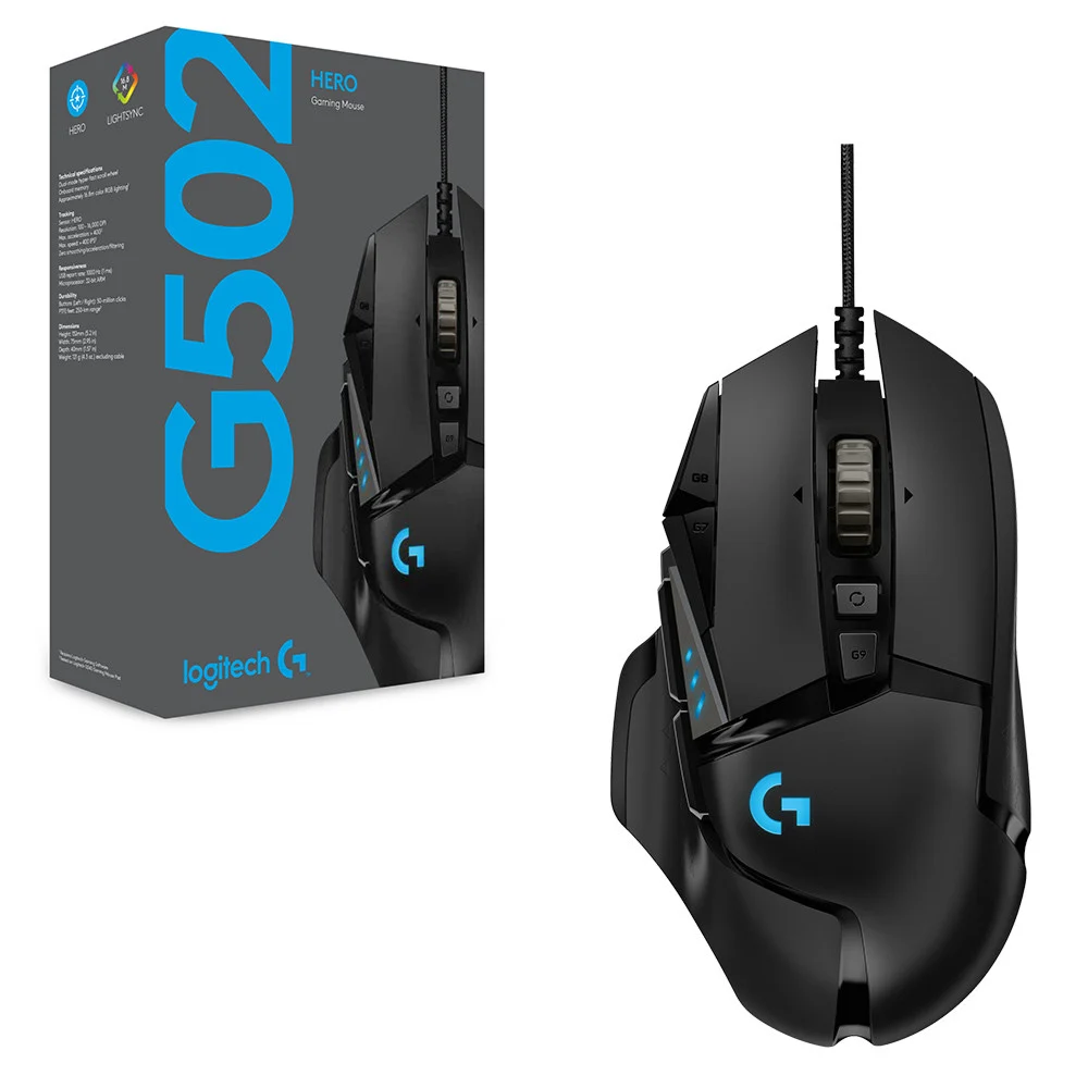 Logitech G502 HERO Optical Gaming Mouse Lazada PH