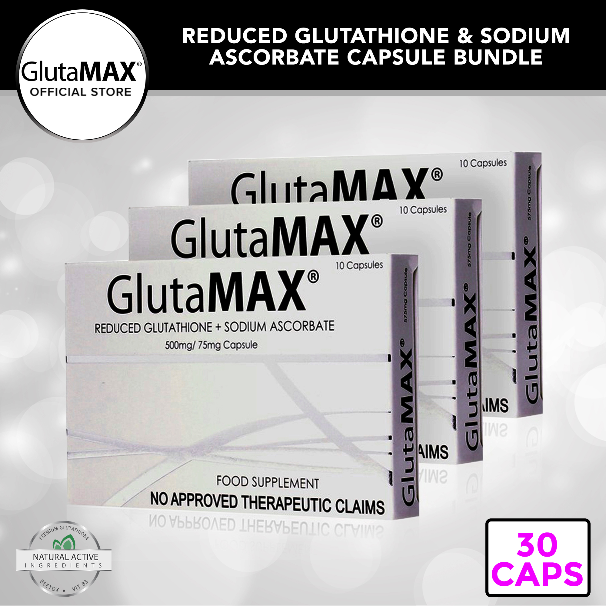 glutamax l glutathione Buy S-Acetyl-Glutathione capsules in bioactive form with 250mg/capsule  online – QIDOSHA main image 1