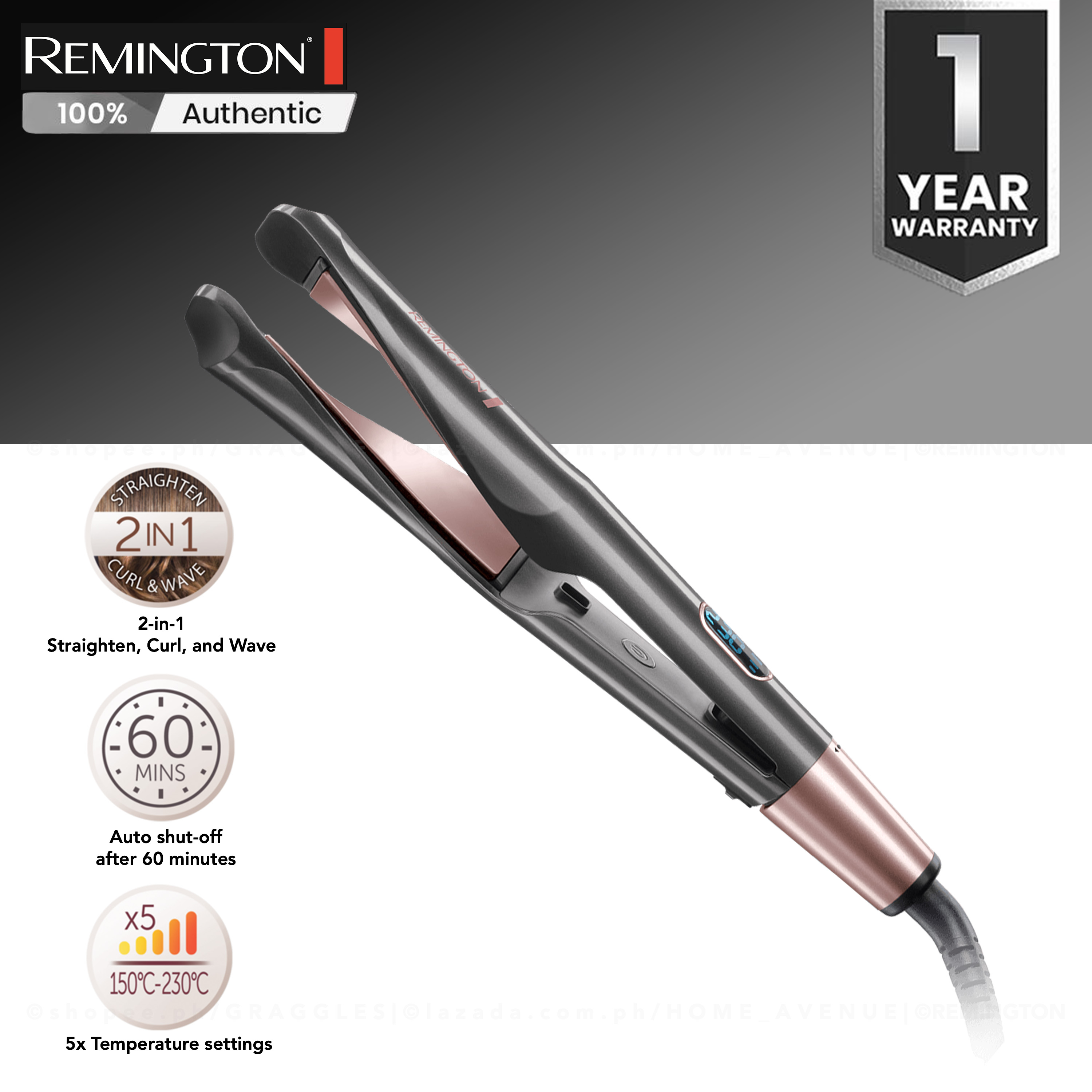 remington s6606 curl