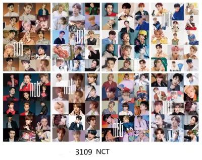 NCT 8 PIECES POSTERS