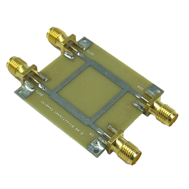 2.4GHZ Directional Coupler ทิศทางสะพาน Microstrip ตัวแบ่งกำลังไฟ3.6DB 15DB 15DB 1 2 3พอร์ตเครื่องประดับทดแทน