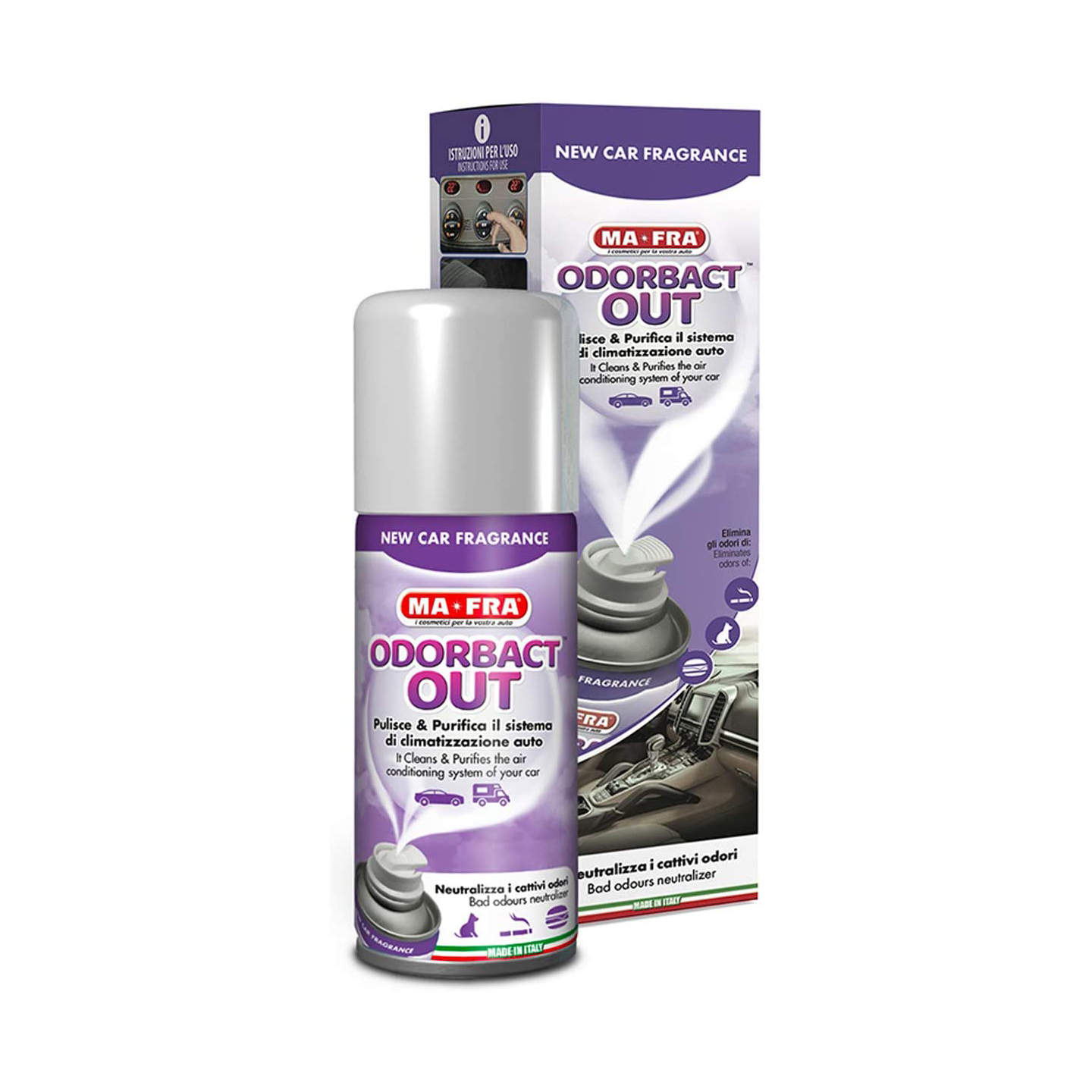 Mafra Odorbact Out Air Conditioner Sanitizer New Car Fragrance H1031 Lazada PH