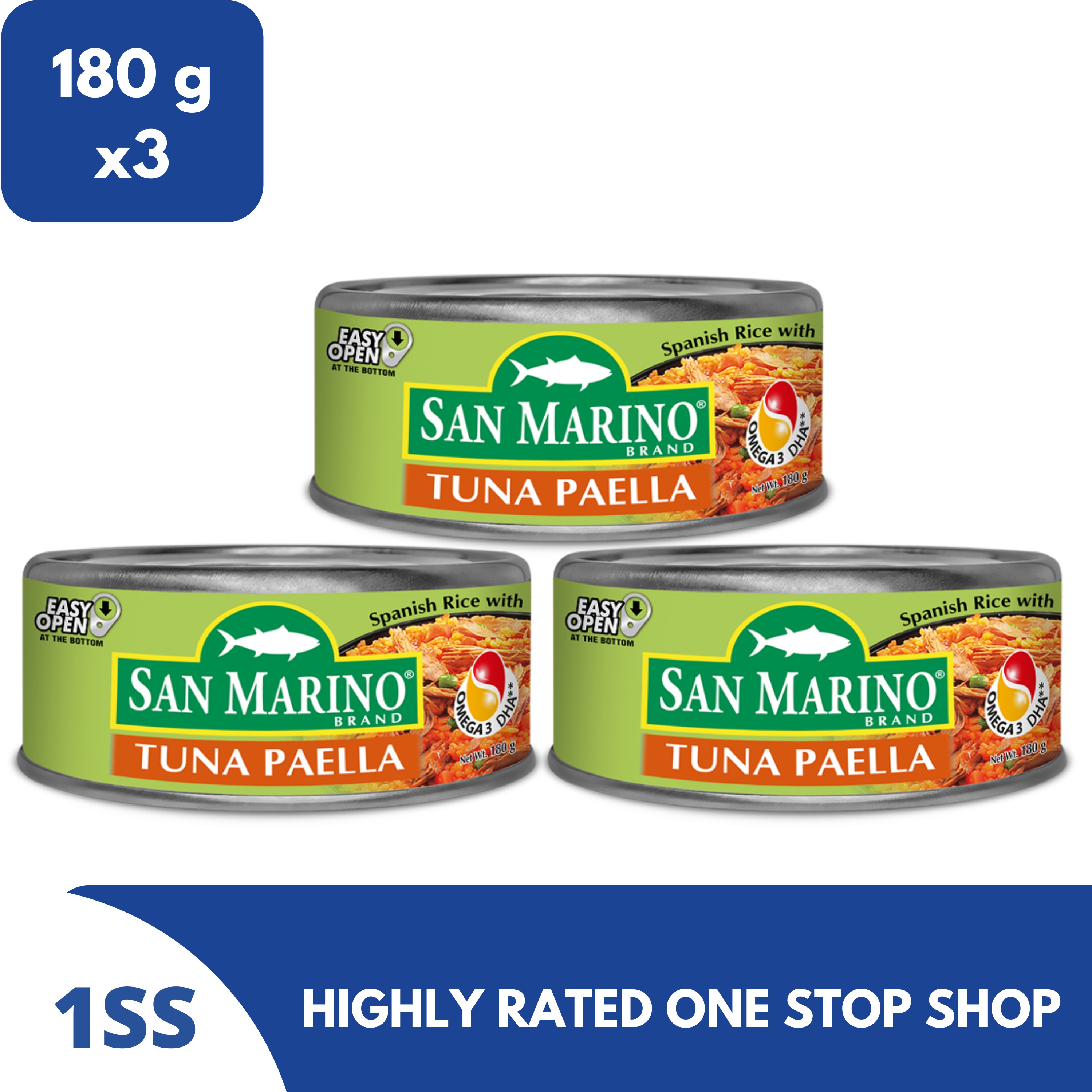 San Marino Tuna Paella, 180g set of 3 Lazada PH