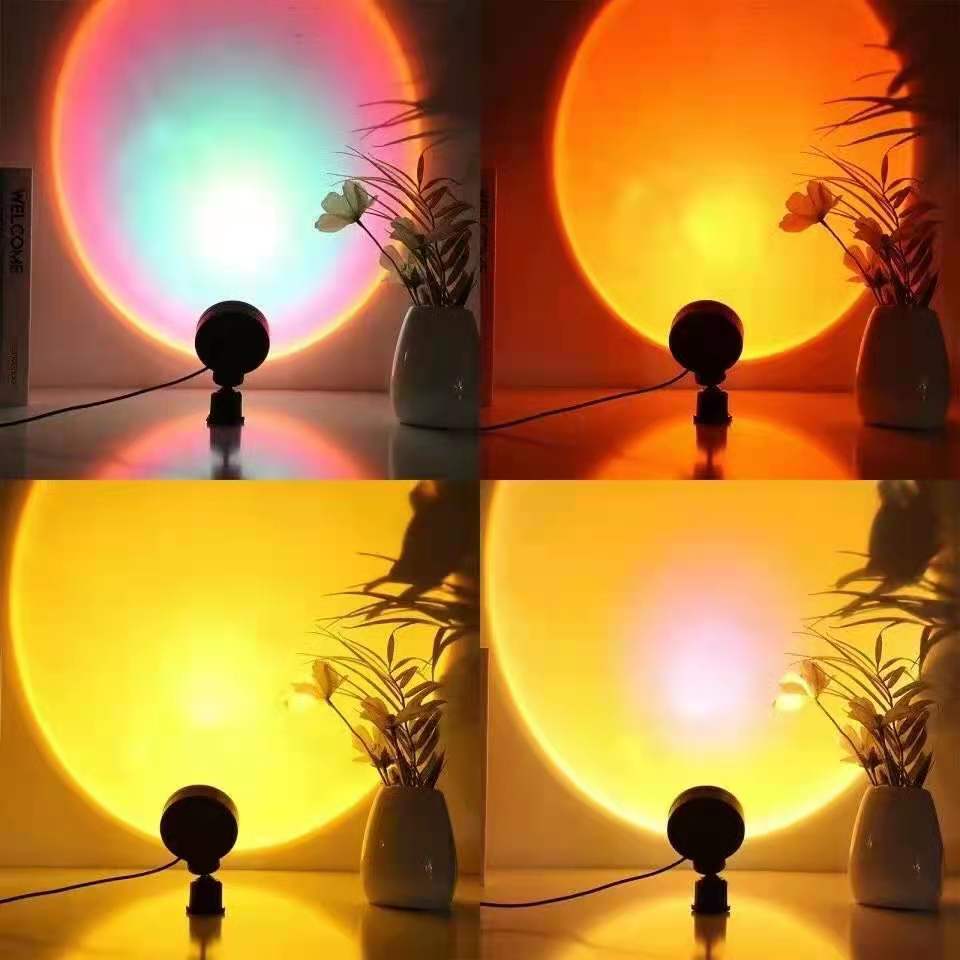 Sunset Projection Lamp Shopee