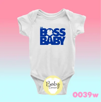 Boss baby ( statement onesie / baby onesie / infant romper / infant clothing / onesie )