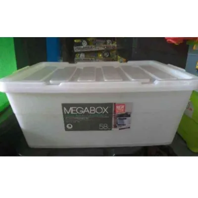 MEGABOX 58L STORAGEBOX ( L 66.5cm x W 45.0cm x H 26.5cm )