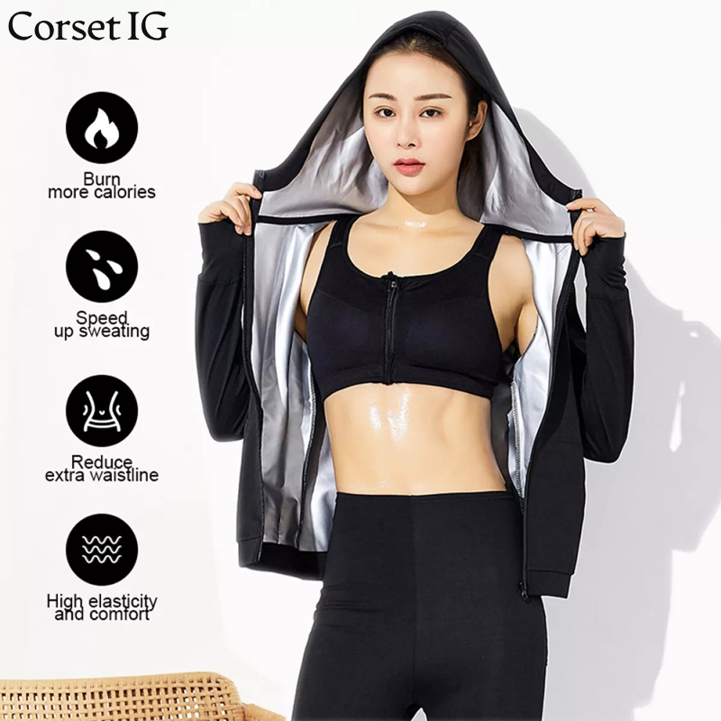 Corset IG Sweat Sauna Suit for Women Weight Loss Sweat Sauna Suit
