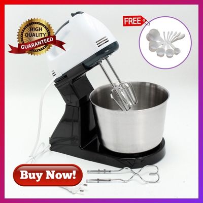 AUTHENTIC Table Stand Dough Mixer with Bowl Heavy Duty Hand Mixer with Stand  Scarlett Electric Mixer