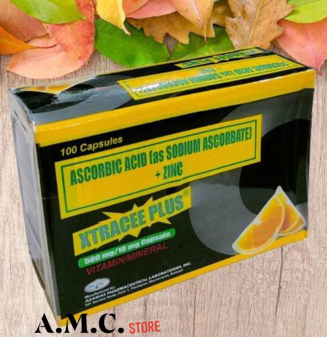 XTRACEE PLUS SODIUM ASCORBATE + ZINC SULFATE 562mg/Capsule 100