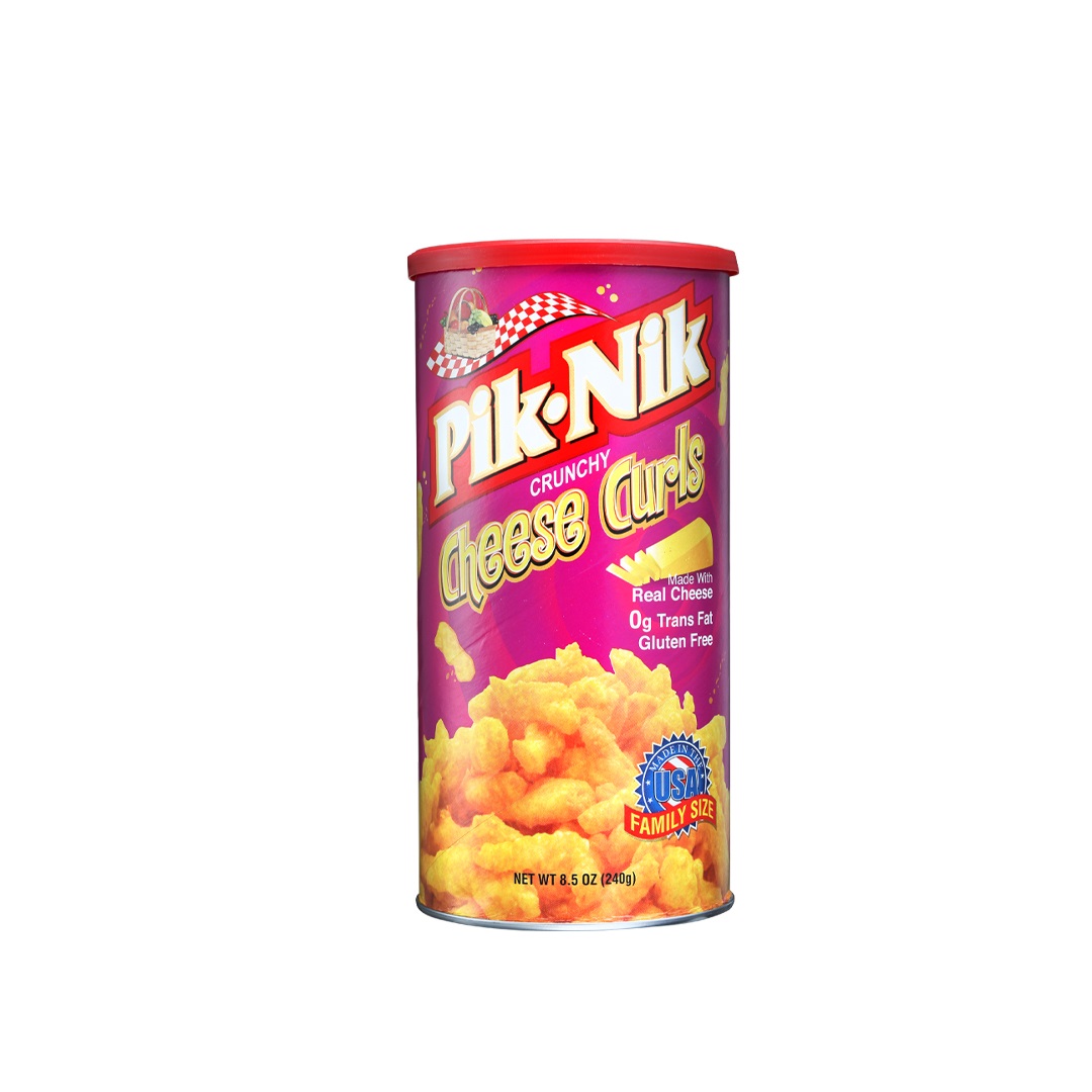 PikNik Crunchy Cheese Curls 8.5oz (240g) Lazada PH