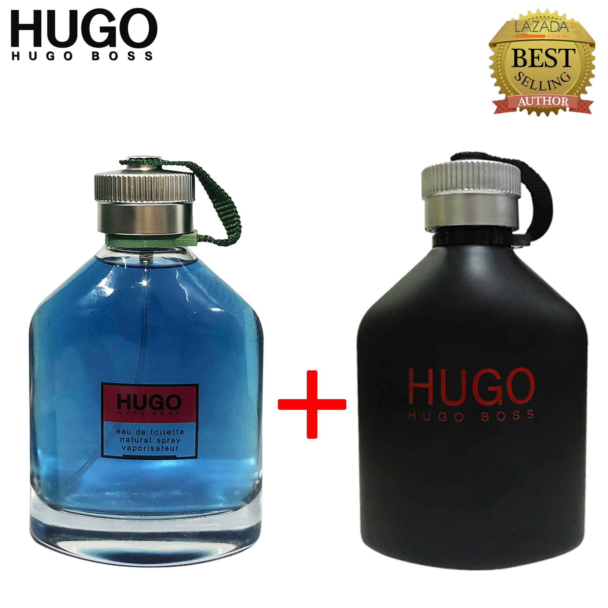 Two bottles Hugo Boss Man Eau de 