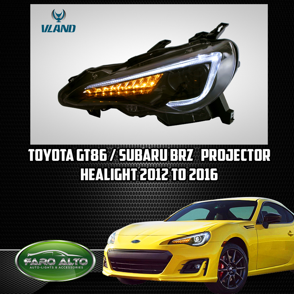 Toyota GT86 / Subaru BRZ Headlight Assembly 20122016 with HL LED Bulbs