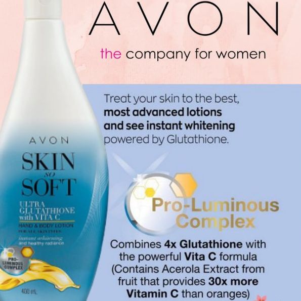AVON Skin So Soft Ultra Glutathione 400ml | Lazada PH