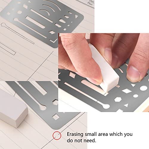 Eraser Shield Eraser Template Drafting Metal Erasing Shield - Temu