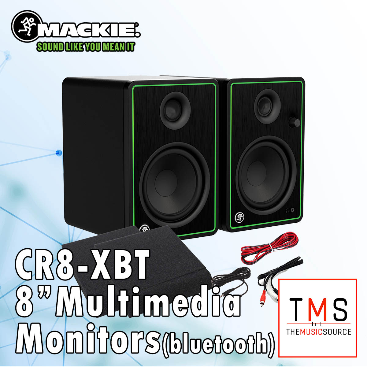Mackie CR8-XBT, 8-Inch Multimedia 