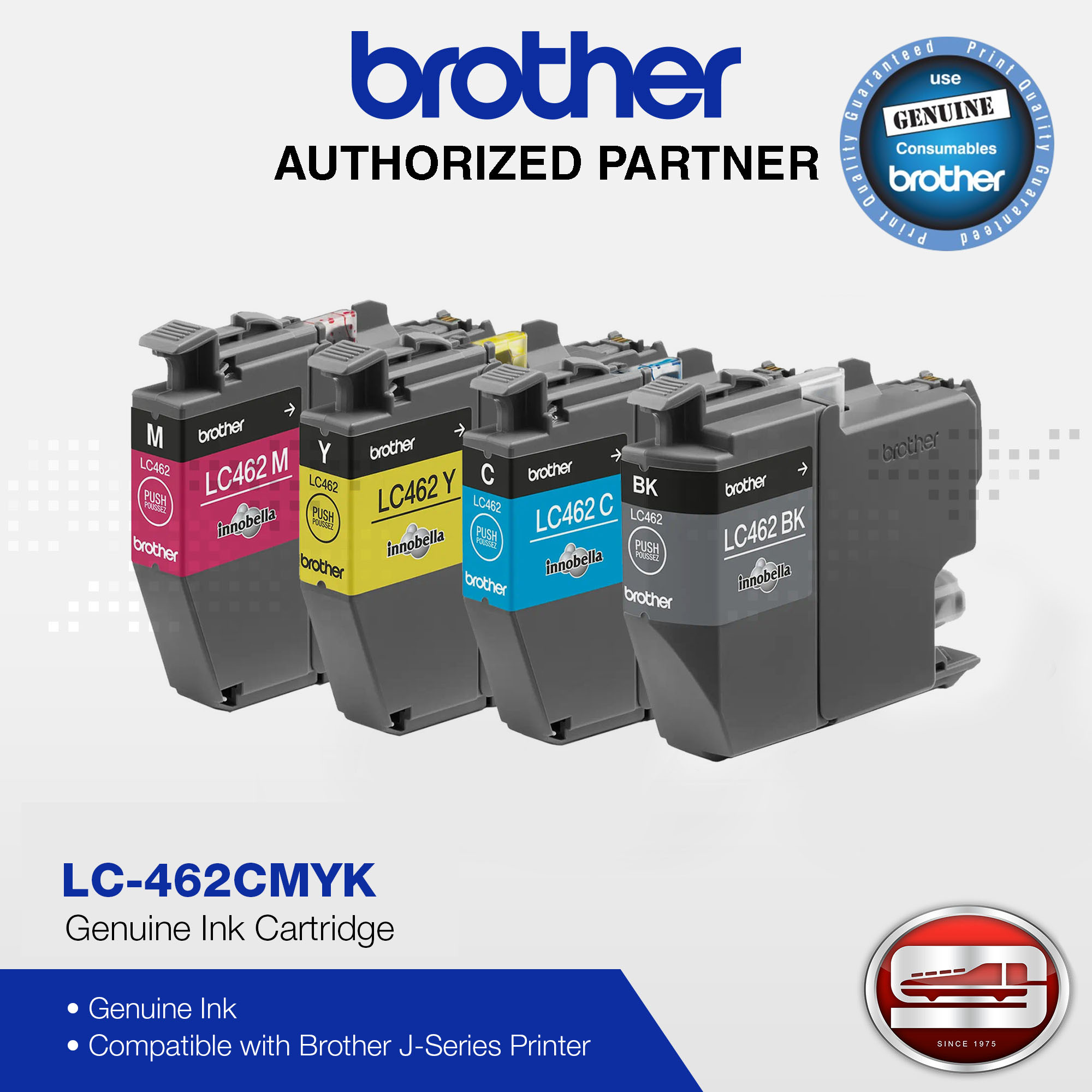 Brother Lc Cmyk Genuine Ink Cartridge Pages Yield Lazada Ph