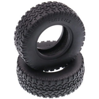 4PCS 1.55 Inch Rubber Tires for 1 14 Rm8 Baja RC Rock Crawler Remote Control Car Tyres thumbnail
