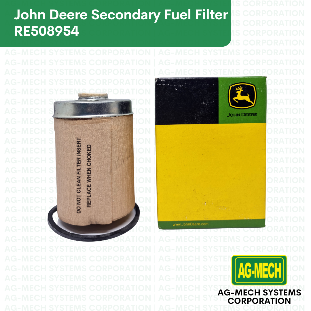 John Deere Secondary Fuel Filter RE508954 Models 5D, 5000, & 5E