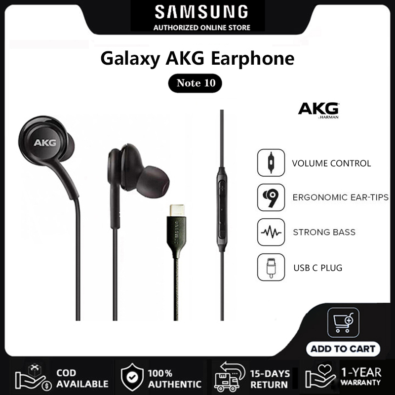 Samsung Earphones Akg Headset Original Stereo In Ear Earphone 35mm Type C Edition Hi Res 2967