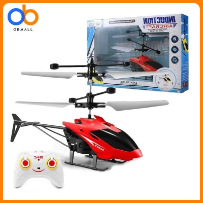 Original Mini Remote Control Helicopter Flying Toys Rechargeable Infrared Induction Drone RC Toy Christmas Aircraft USB Charge Hand Sensor Airplane Best Gift for Kids Boys