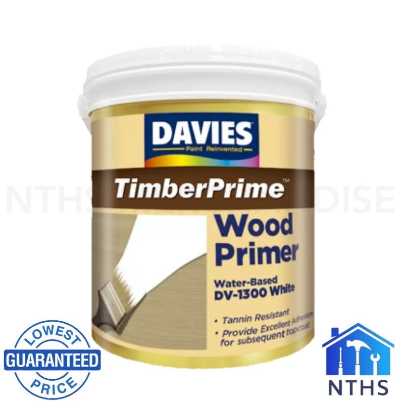 Ten miro DAVIES Timber Prime Wood Primer Water based 1L Lazada PH