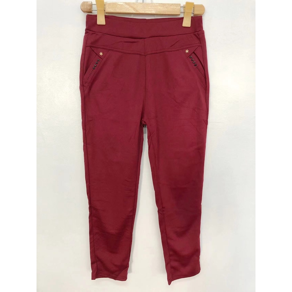 MEMC Plus Size Formal Pants Office Pants Plain 5520 Lazada PH