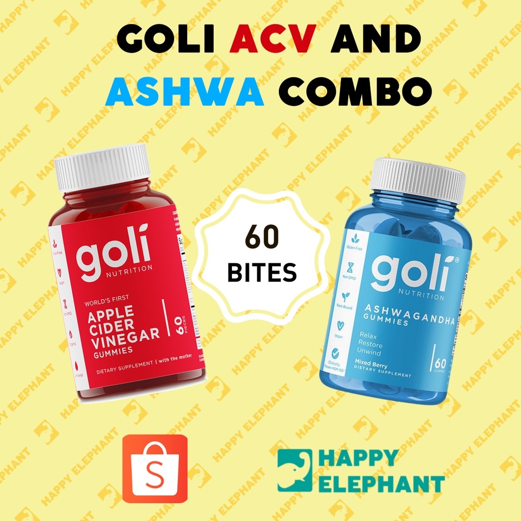 OHealth GOLI ASHWAGANDHA GUMMIES GOLI GUMMIES ACV Lazada PH
