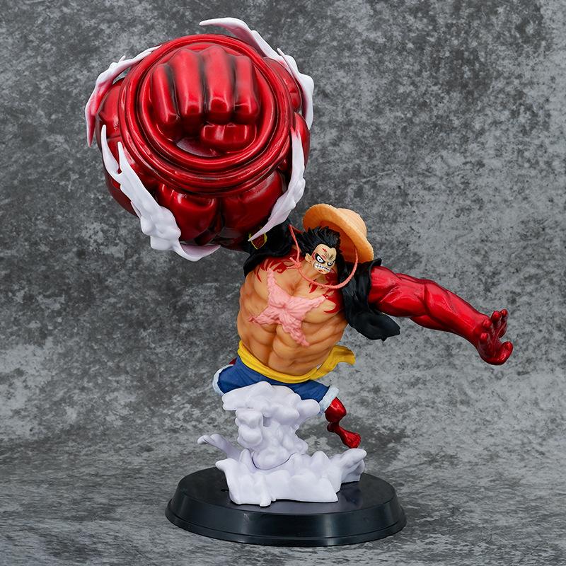 One Piece Figure - Luffy Gear 4th King Kong Gun Figure PVC 25cm Toy