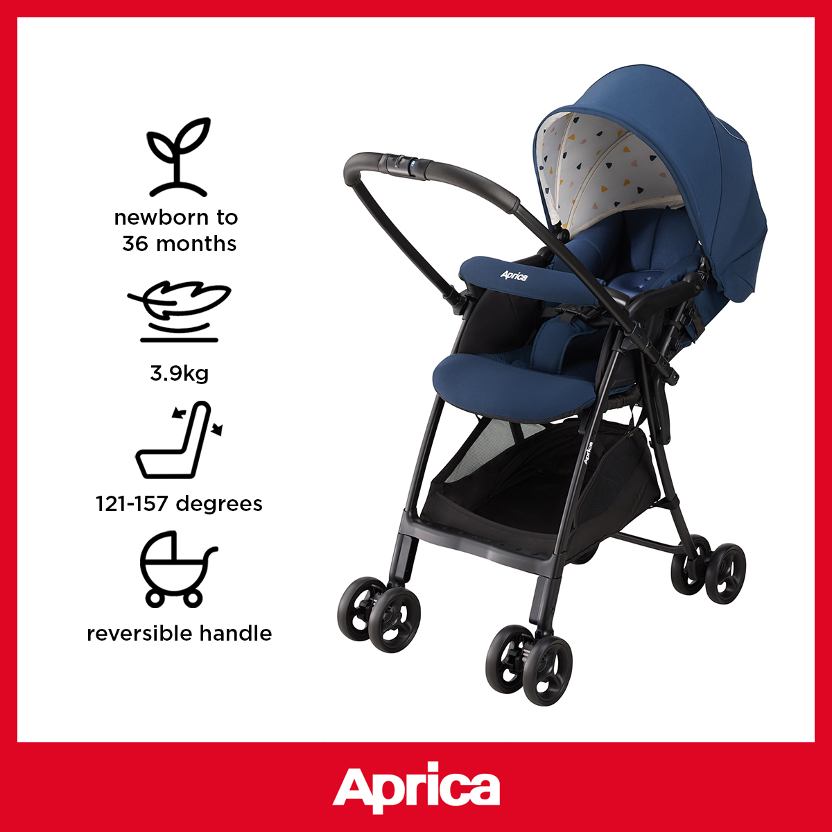 Aprica store stroller karoon